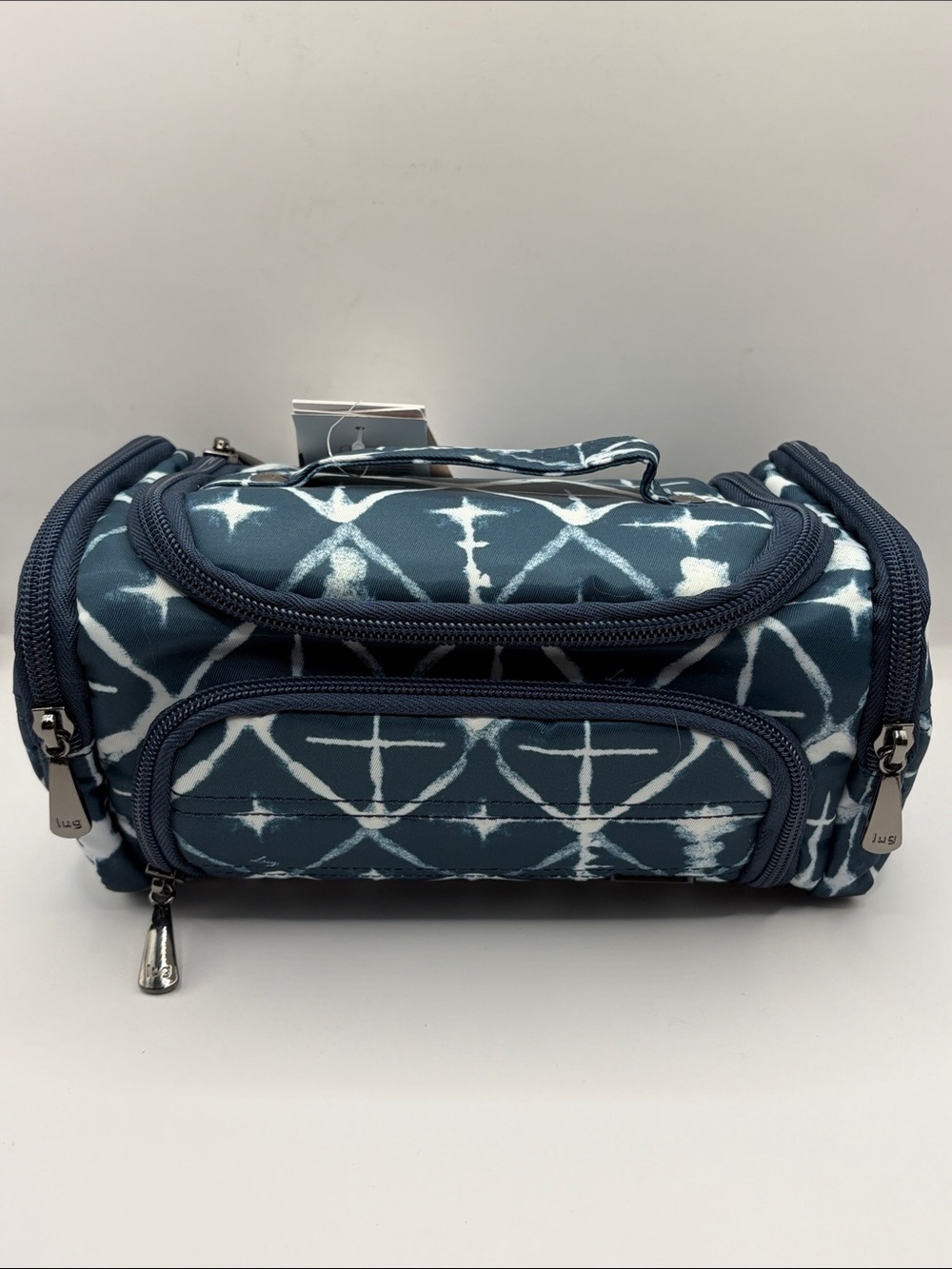 Lug Cosmetic Case - Trolley Mini ~ Diamond Navy
